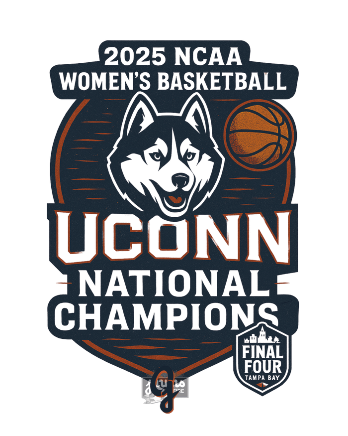 Uconn Huskies 2025 Women's Basketball National Champions - Original Jawns - White T-Shirt - T-Shirt - Jawns on Fire Sneakers & Shoes
