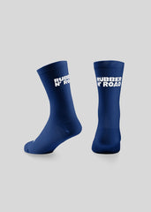 Uniform Logo Socks - Dark Blue - RUBBER N' ROAD