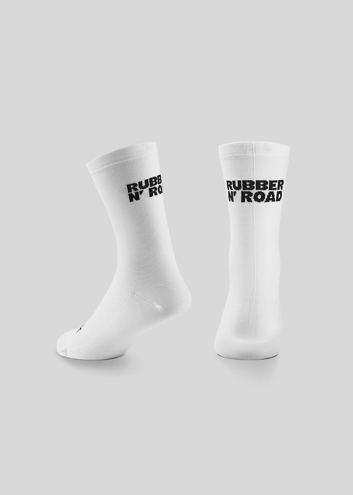 Uniform Logo Socks - White - RUBBER N' ROAD