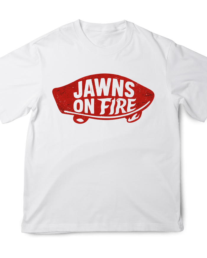 Vans Jawns - Original Jawns - White T-Shirt - T-Shirt - Jawns on Fire Sneakers & Shoes