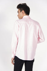 Will & Well Long Sleeve Shirt With Magnetic Snap Buttons Baby Pink / S