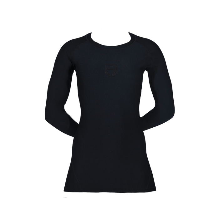 Ultra Women's Compression Long Sleeve Top (600200-010) Vertical Ultra Football